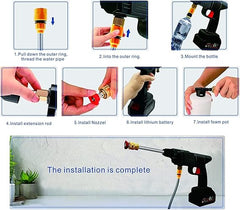 🚗 Pressure Washer for Car – 48V Cordless & Portable 🚿