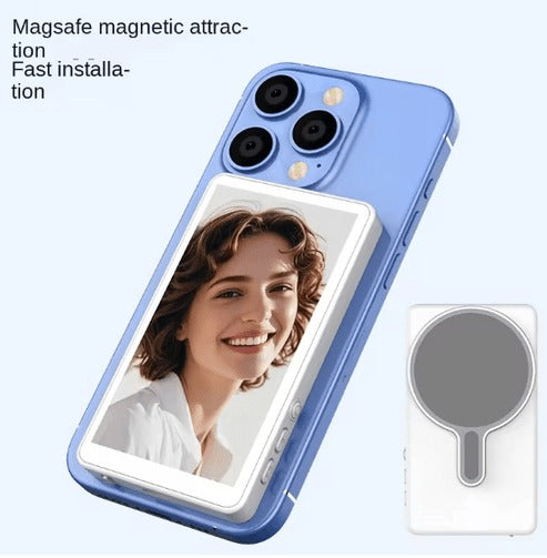 Magnetic Selfie Screen with HD Display & Remote for Vlogging