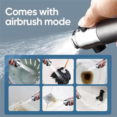 Turbo Scalp Massage Shower Head with Filter – High Pressure & 3 Modes