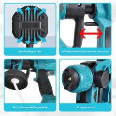 Battery Powered Paint Sprayer System – Cordless High-Performance Painting Tool