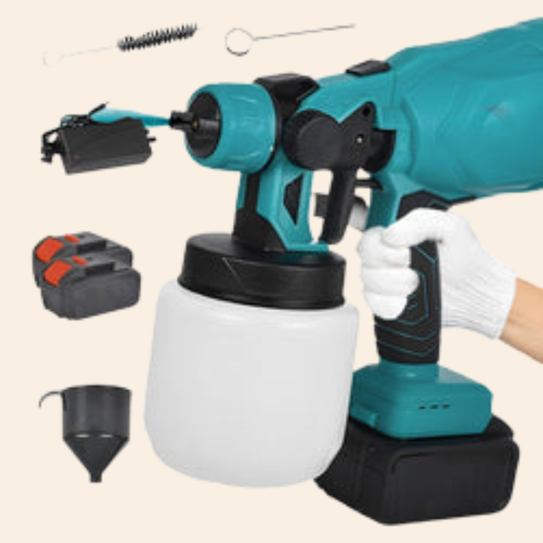 Battery Powered Paint Sprayer System – Cordless High-Performance Painting Tool